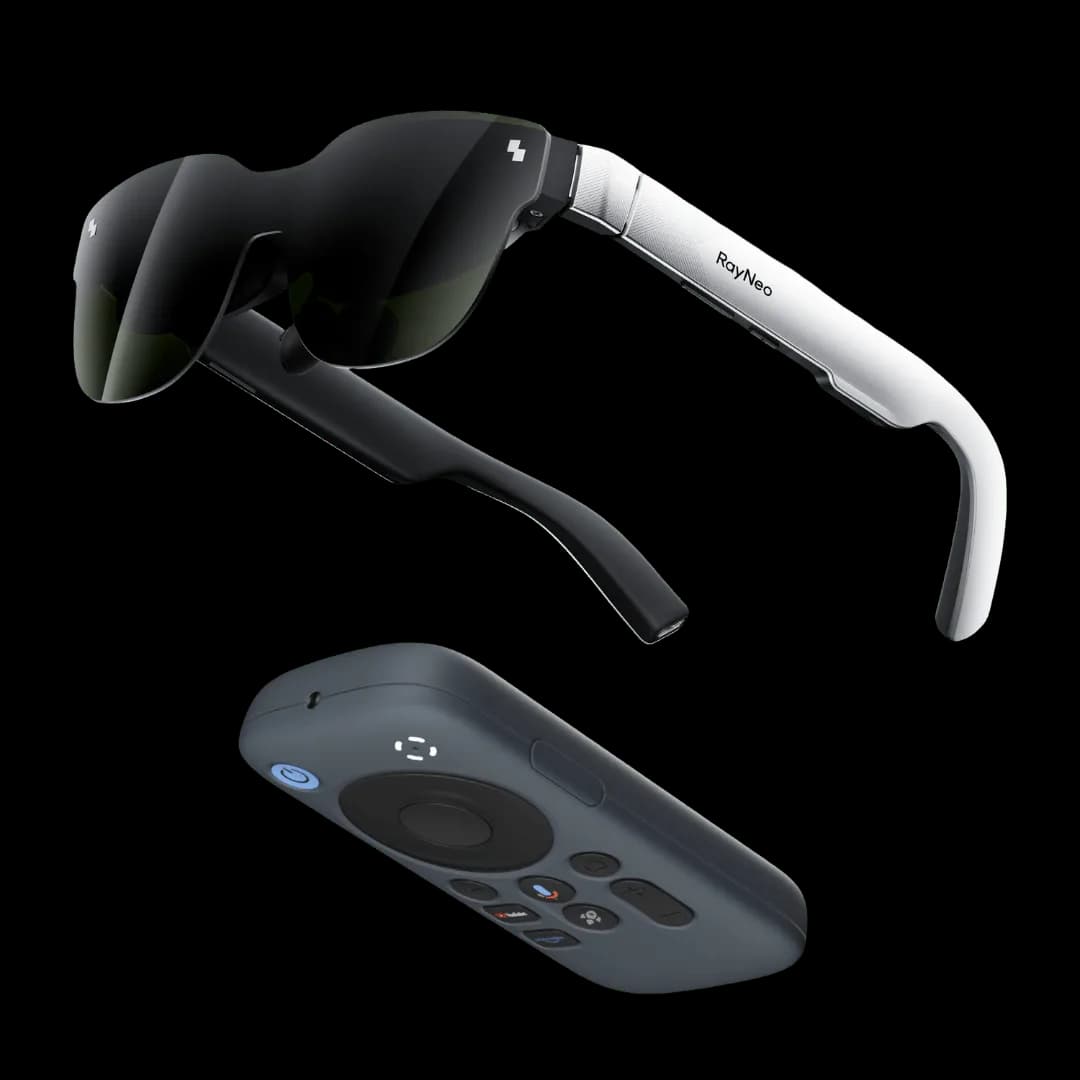 RayNeo Air 3s and Pocket TV bundle with wireless Google TV Mate
